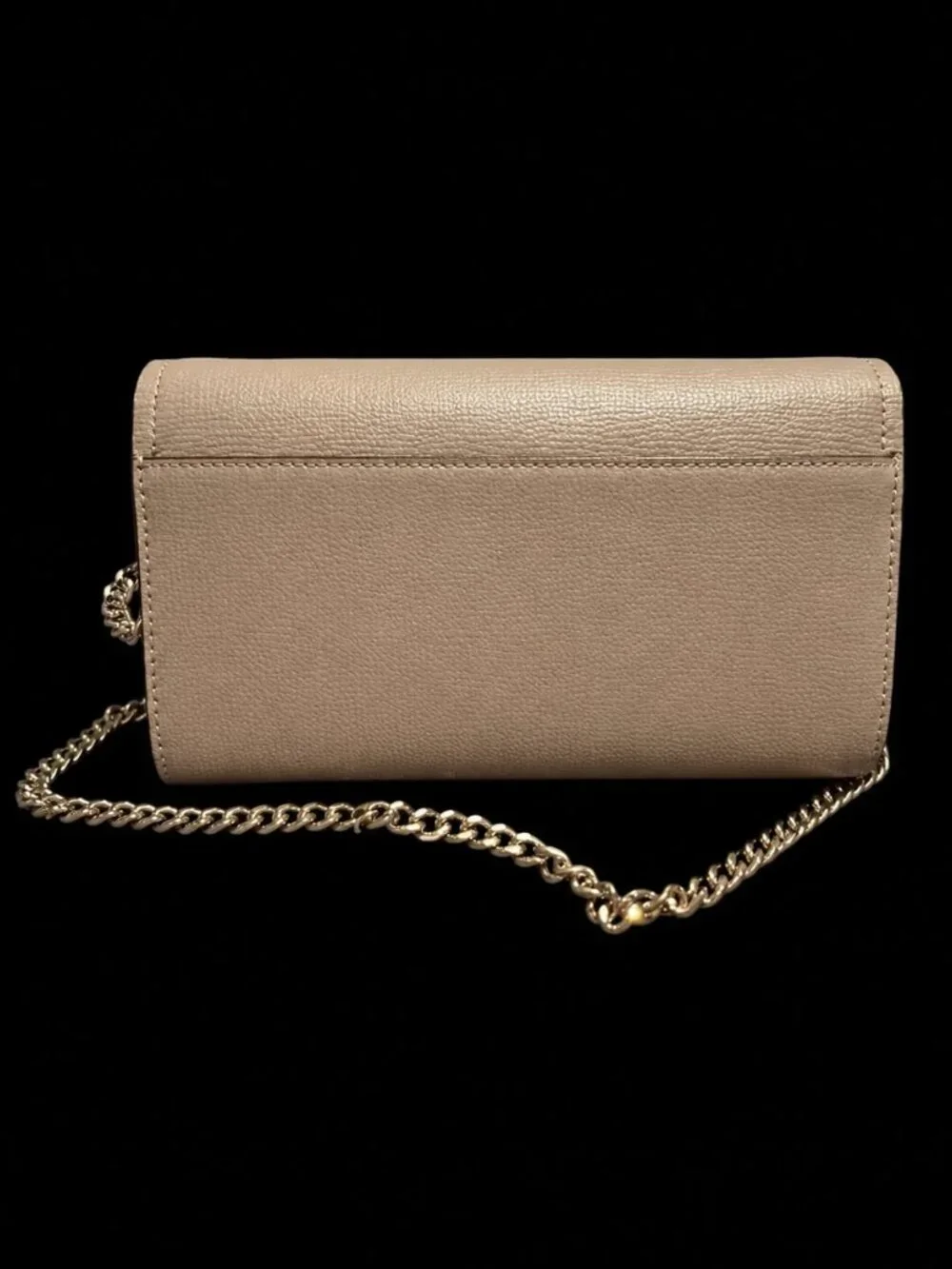 Kate Spade Refined Grain Leather Crossbody Wallet – New Without Tags Taupe Rose